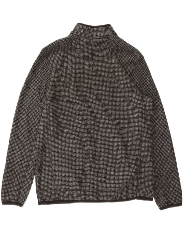 Weird Fish Veste polaire pour homme UK 40 Large Gris Polyester