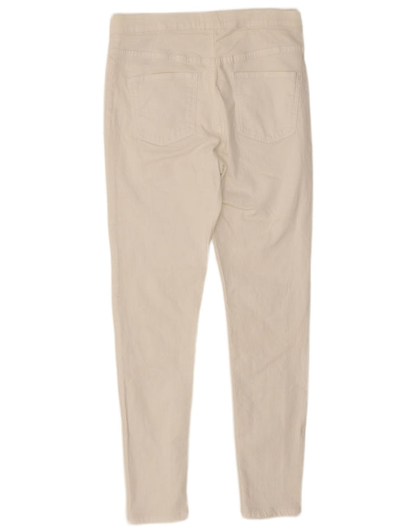 Marks & Spencer Jean Jegging pour femme UK 12 Medium W28 L27 Coton blanc