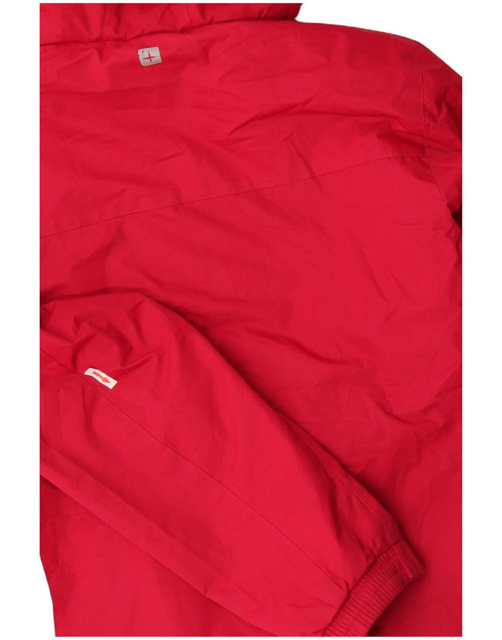 Mountain Warehouse Veste coupe-vent à capuche pour femme UK 18 XL Rouge