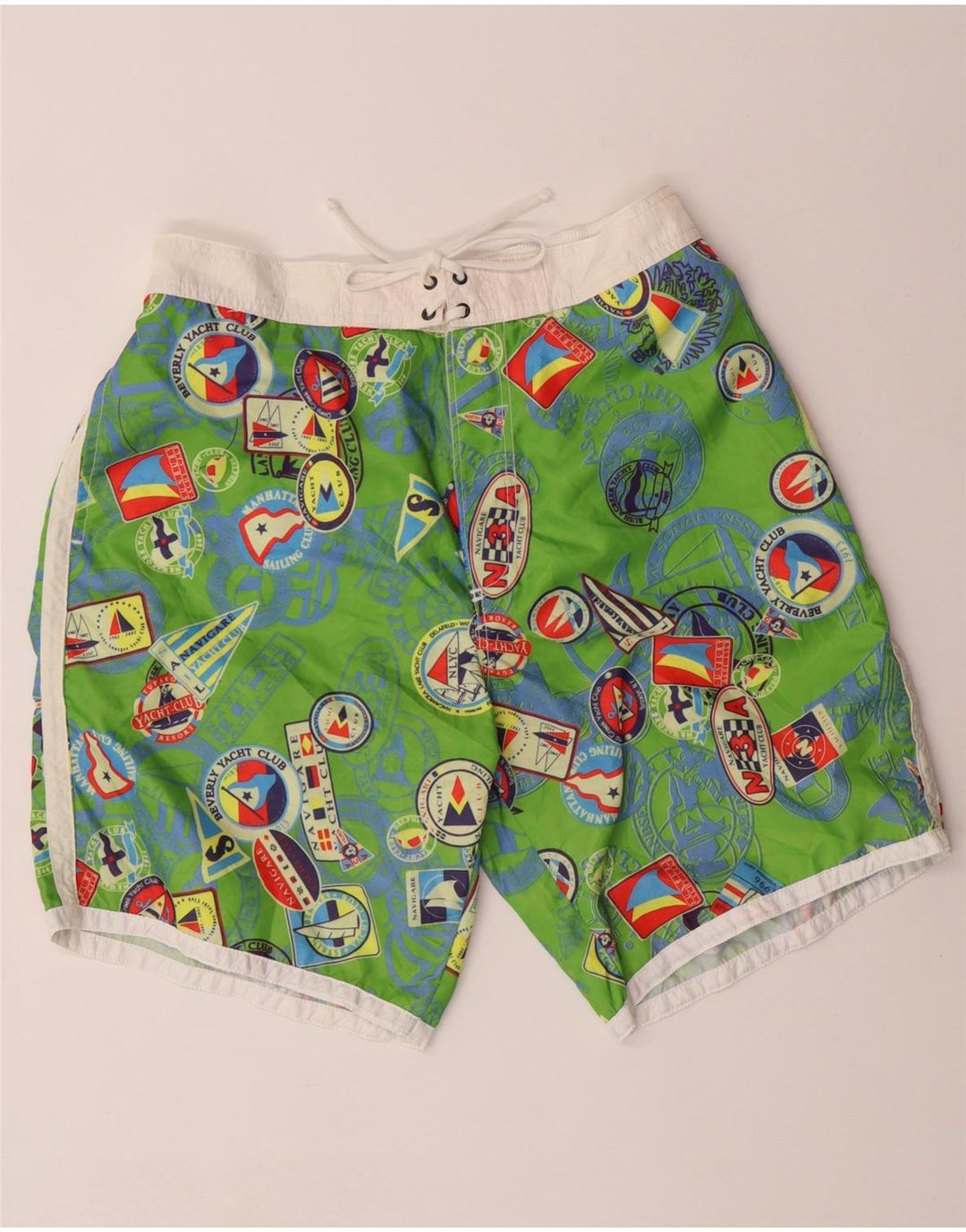 NAVIGARE Short de Bain Graphique Homme IT 50 Large Vert