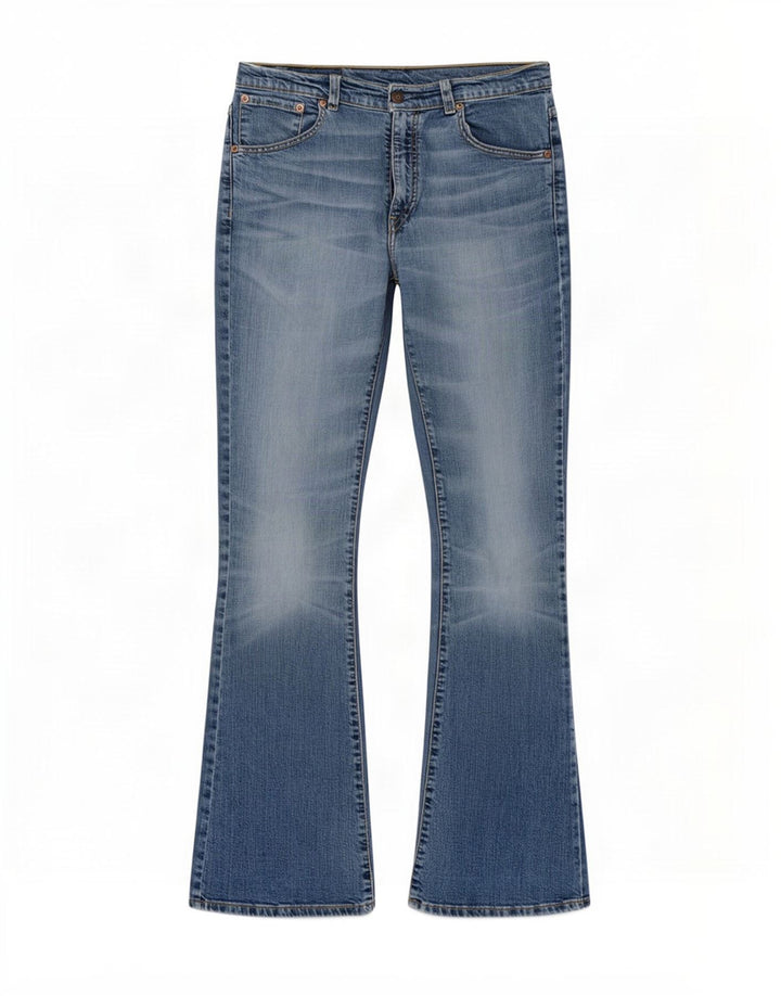 Levi's Jean 525 Bootcut Femme Bleu W32 L34 Coton