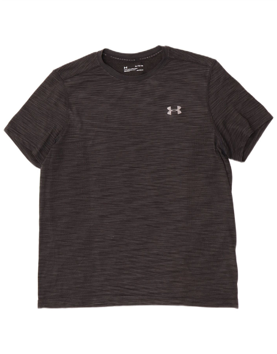 Under Armour T-Shirt Homme Top XL Gris Moucheté