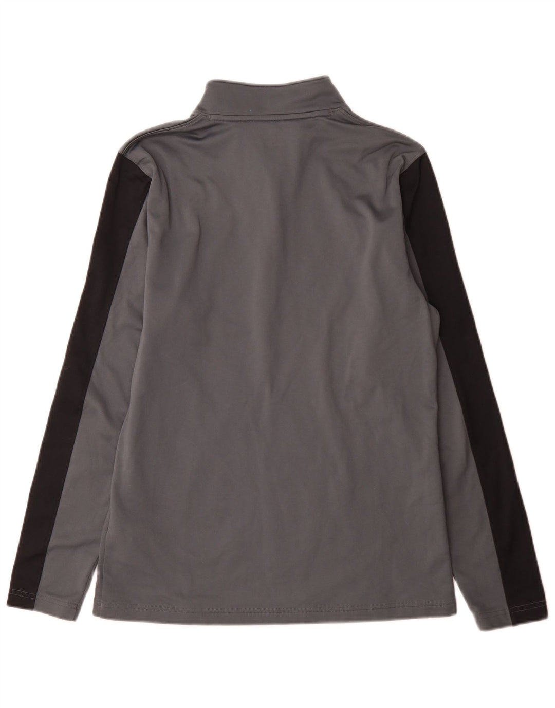 Under Armour Haut Zip Neck Regular Fit Manches Longues Femme Gris Moyen Sports