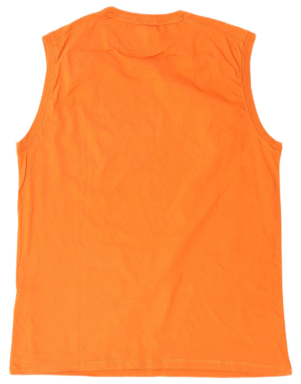 CHAMPION Débardeur Homme 2XL Orange Coton