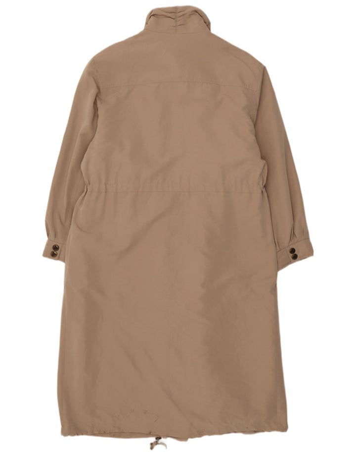Trevira Imperméable Femme UK 16 Large Beige Polyester