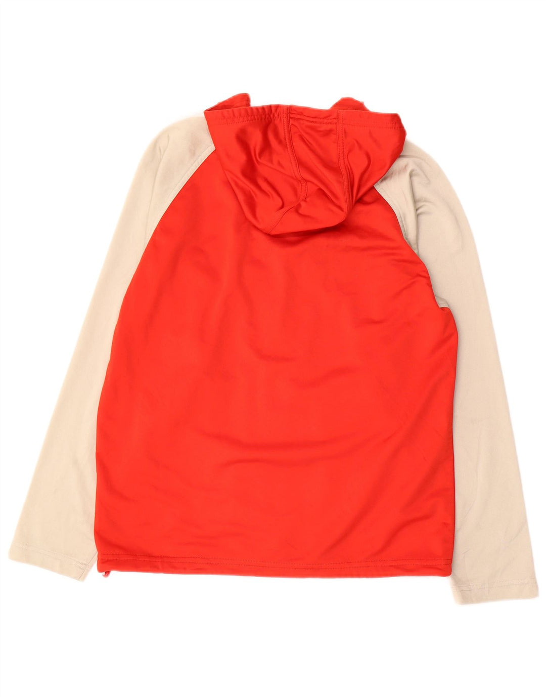 ADIDAS Pull à capuche zippé graphique pour garçon 13-14 ans Rouge Colourblock