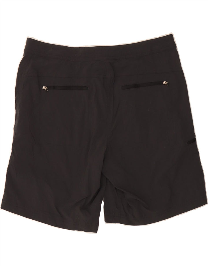 L.L.BEAN Womens Cargo Shorts US 14 XL W36  Black Nylon Vintage L.L.Bean and Second-Hand L.L.Bean from Messina Hembry 