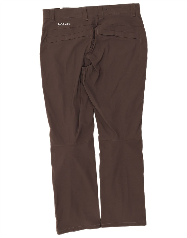 Columbia Pantalon Cargo Droit Omni-Shield Homme W34 L32 Marron Nylon