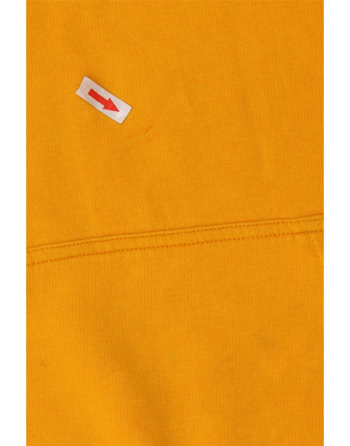 Champion Pull à Capuche Graphique Homme Jaune Moyen Coton