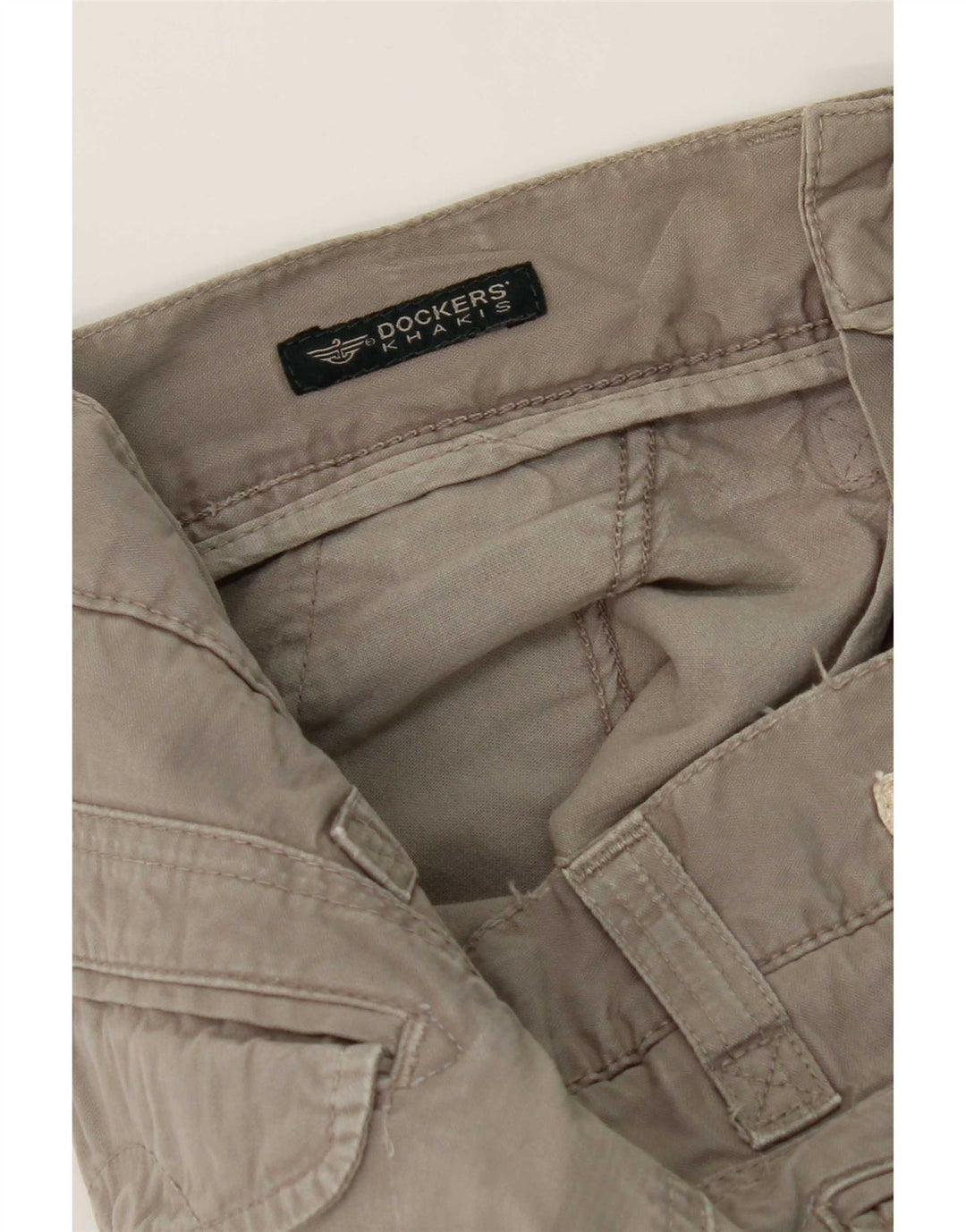 Dockers Pantalon Chino Droit Khakis Homme W30 L32 Gris