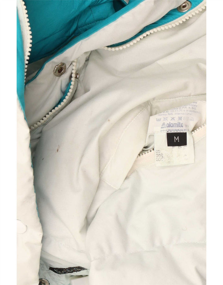 Dolomite Gilet rembourré réversible surdimensionné pour femme UK 14 Medium Blanc