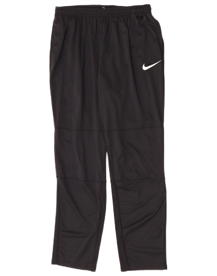 Nike Pantalon de survêtement Dri Fit garçon 13-14 ans XL Noir Polyester
