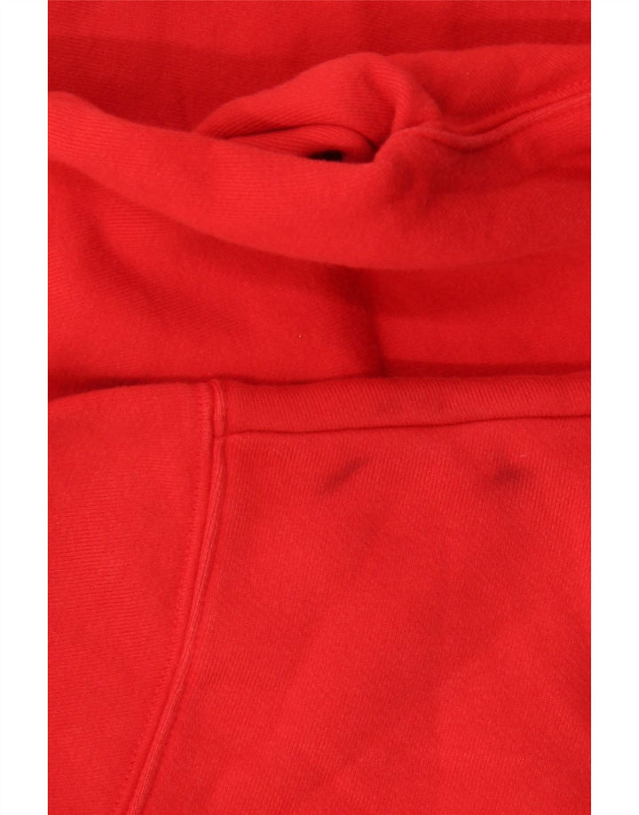 Tommy Hilfiger Sweat-shirt surdimensionné graphique pour femme UK 14 Rouge moyen