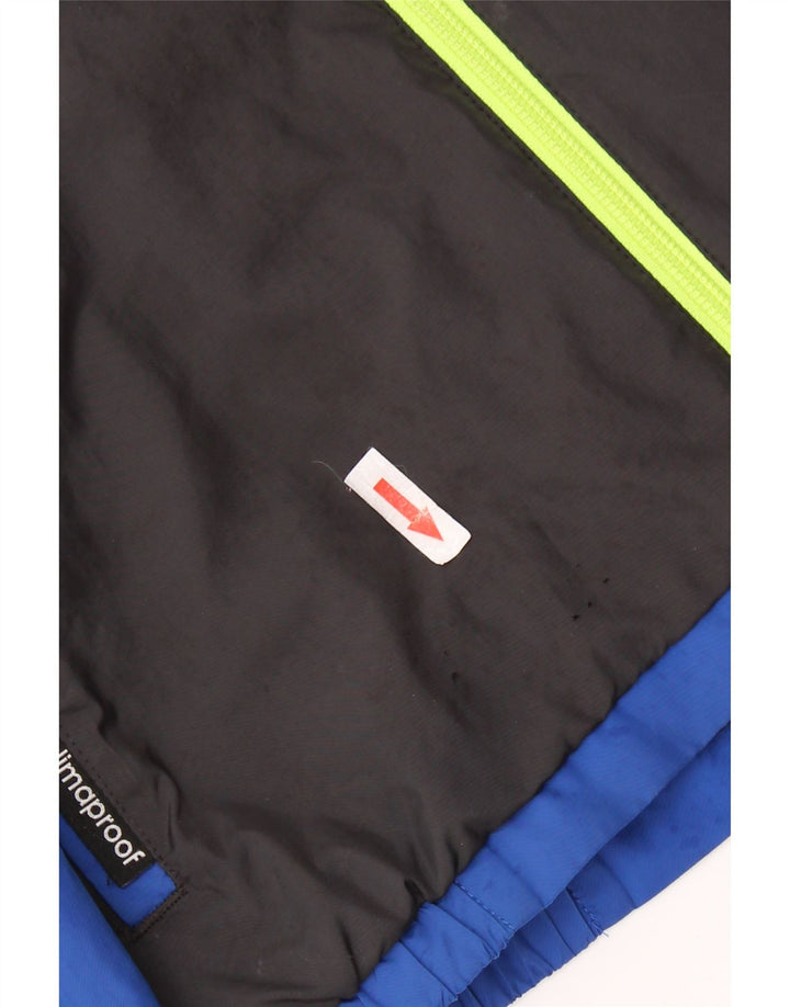 Adidas Veste Coupe-Vent Garçon 9-10 Ans Noir Colourblock Polyester