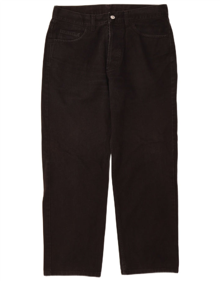 BENETTON Jean droit homme W34 L29 coton noir