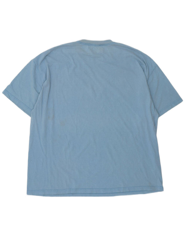Nike T-shirt graphique coupe ample pour homme 3XL Bleu