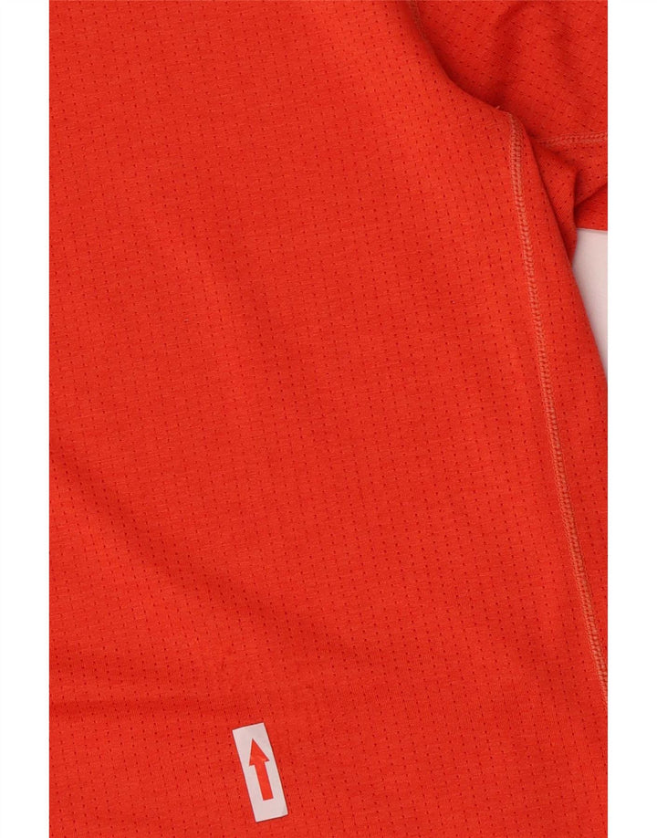 New Balance T-Shirt Homme Orange Moyen