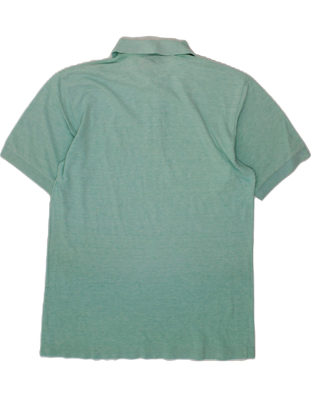 SERGIO TACCHINI Mens Polo Shirt Medium Turquoise Cotton Vintage Sergio Tacchini and Second-Hand Sergio Tacchini from Messina Hembry 