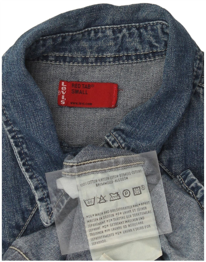Levi's Chemise en Jean Small Homme Bleu Coton