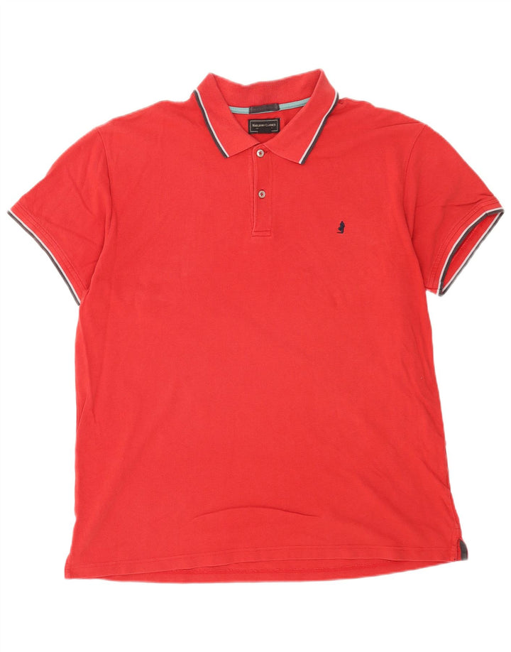 Marlboro Classics Polo Homme 2XL Rouge Coton