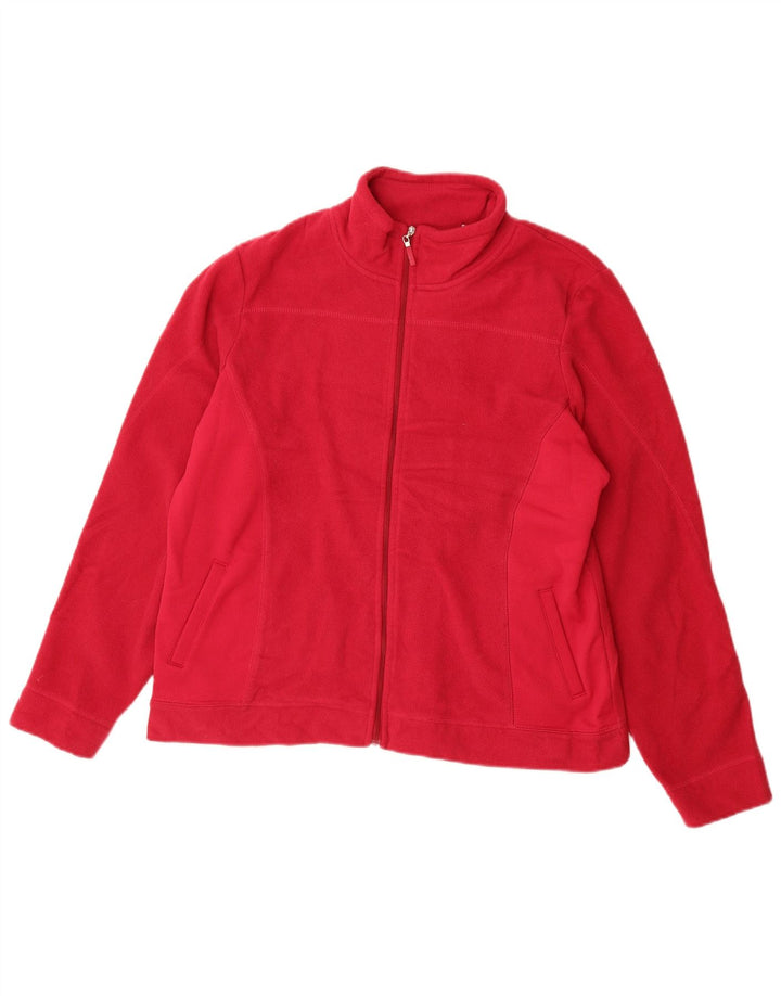 Izod Veste Polaire Femme UK 16 Large Rose Polyester