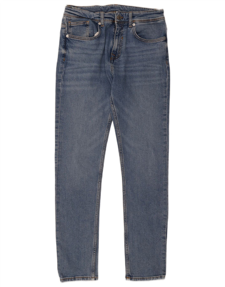 Zara Jean Slim Homme EU 40 Moyen W31 L30 Bleu