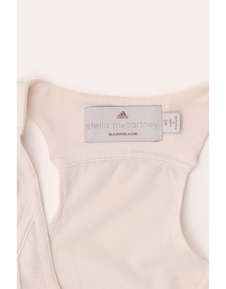 Adidas Femme Stella McCartney Graphic Débardeur IT 40 Petit Blanc