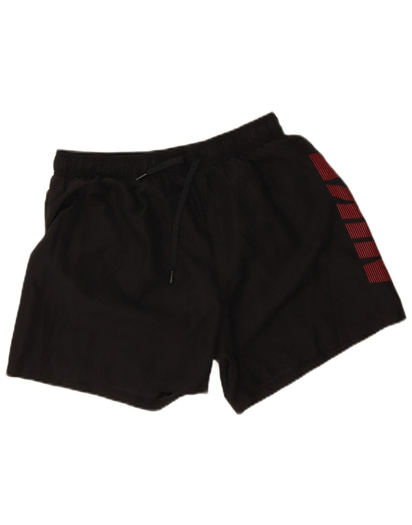 Nike Short de sport Dri Fit Graphic pour homme en polyester noir Taille L