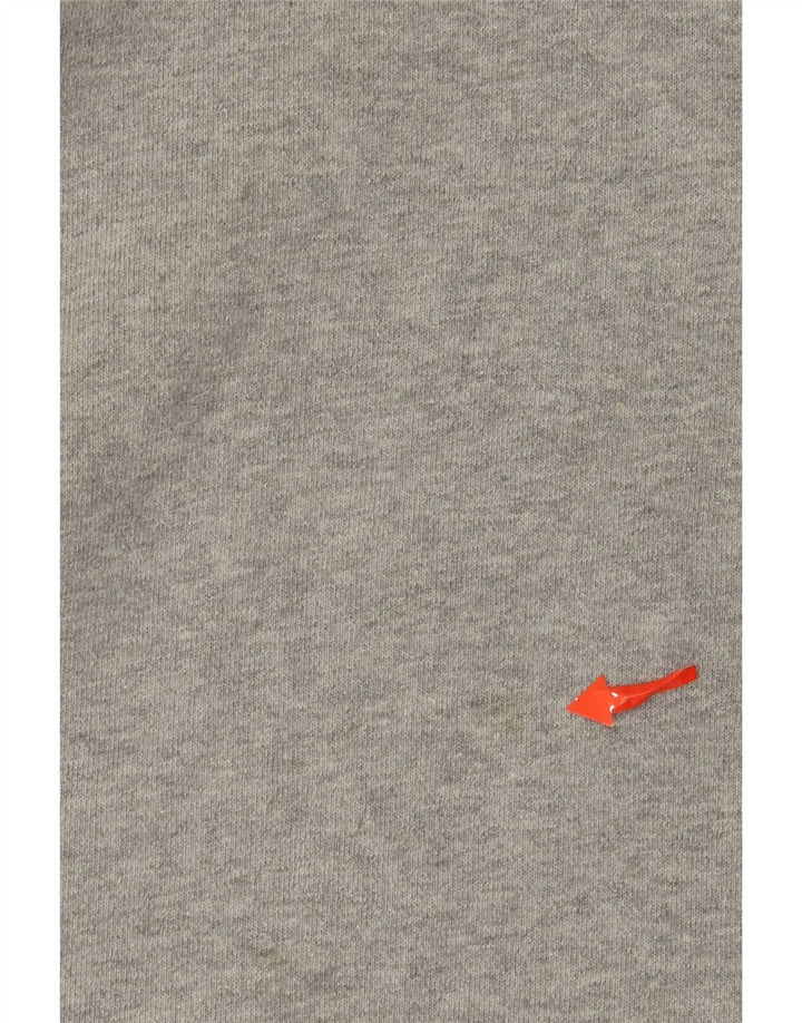 ADIDAS Pull à capuche pour homme Large Gris Coton