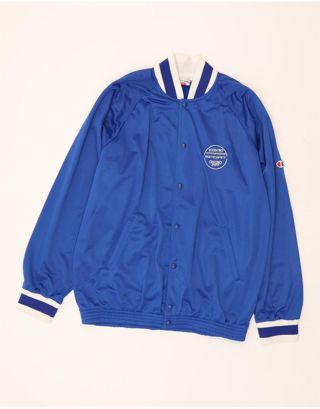 Champion Veste de survêtement coupe ample pour homme XL Bleu Polyester