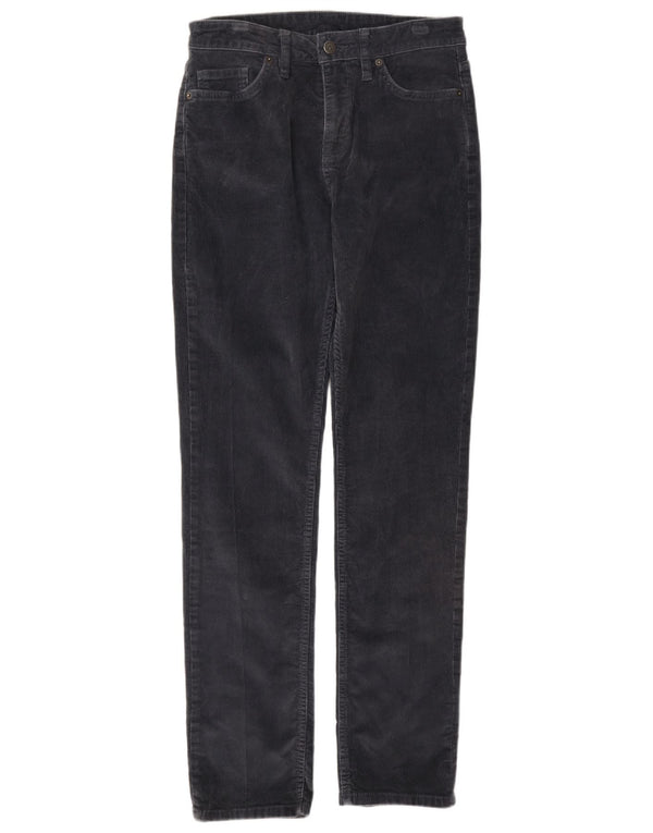 Patagonia Pantalon slim en velours côtelé pour femme W28 L31 Gris Coton