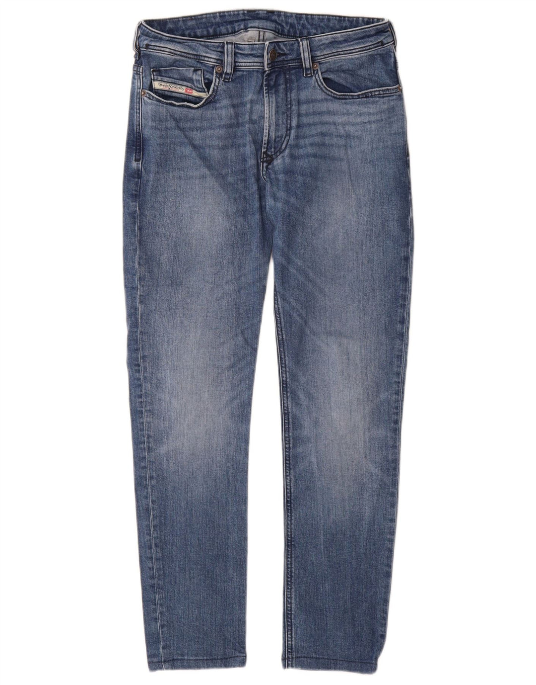Jean Slim Femme Diesel W29 L29 Bleu Coton