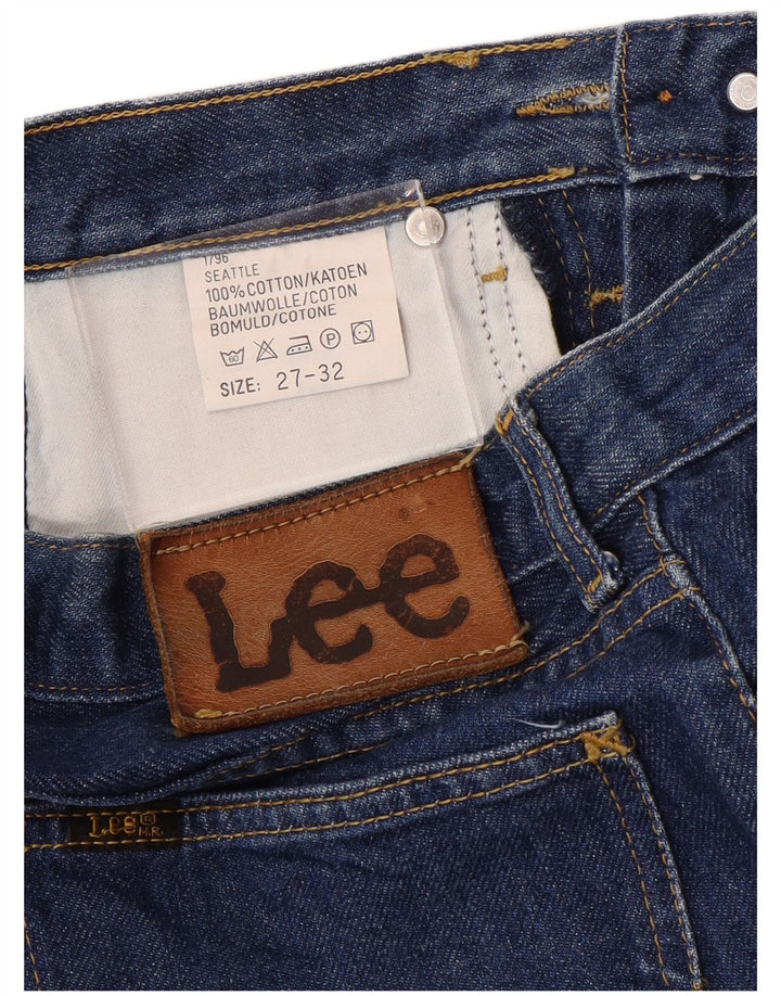 LEE Jean droit Seattle femme W27 L32 bleu coton