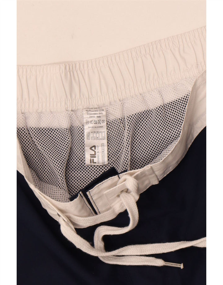 Fila Short de bain graphique homme grand bleu marine polyester