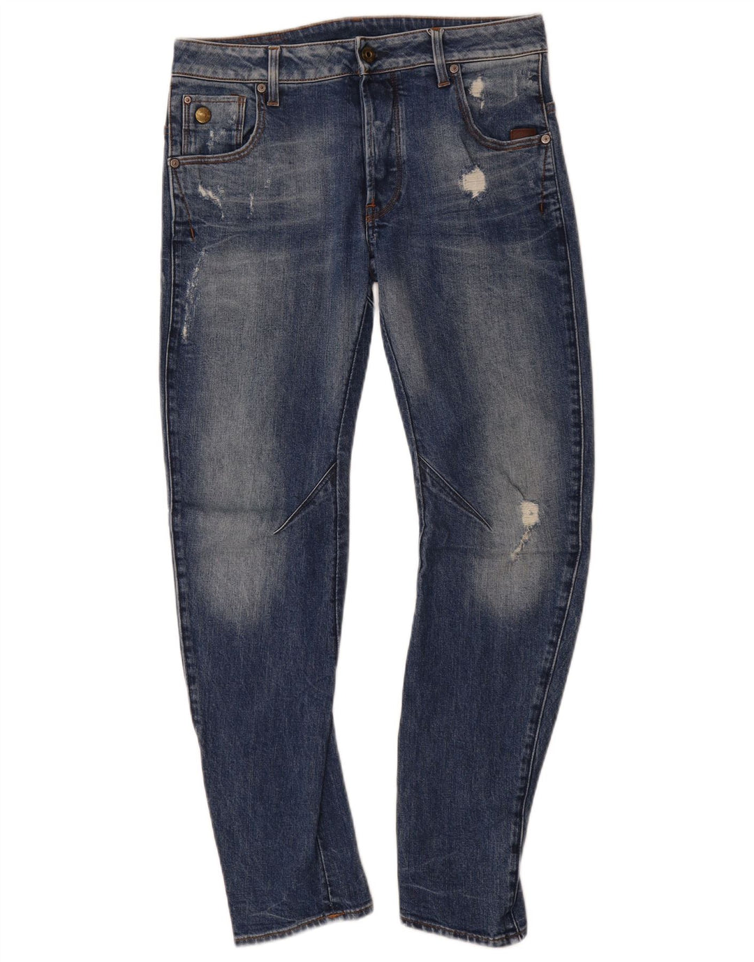 G-Star Jean slim vieilli W29 L30 en coton bleu pour homme