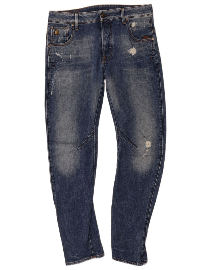 G-Star Jean slim vieilli W29 L30 en coton bleu pour homme