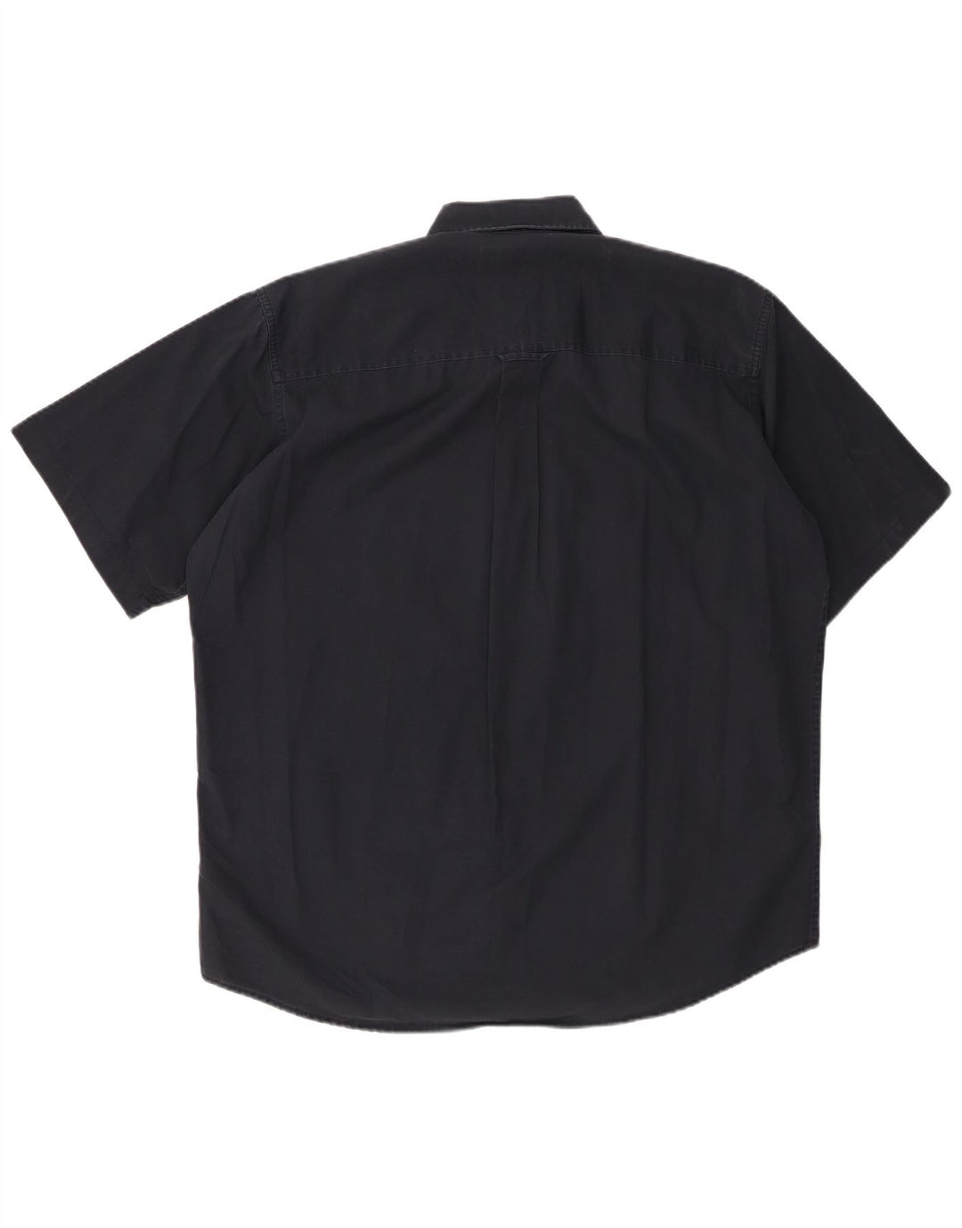 MARLBORO CLASSICS Chemise à Manches Courtes Homme Large Bleu Marine Coton