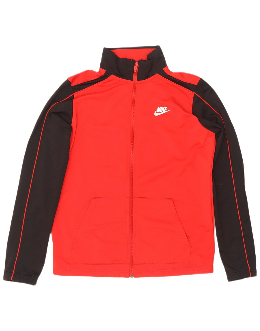 Nike Veste de survêtement pour garçon 13-14 ans XL Rouge Colorblock Polyester