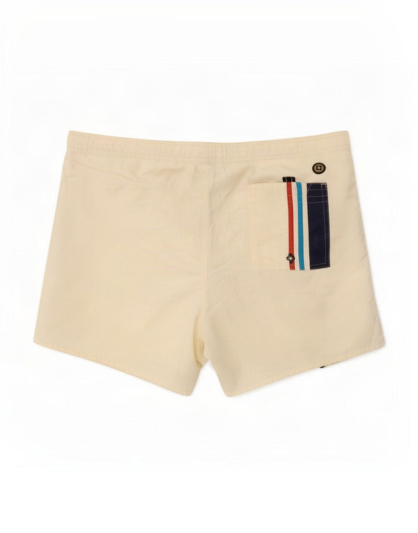 Colmar Short de Bain Homme IT 52Large Blanc Colorblock Polyester
