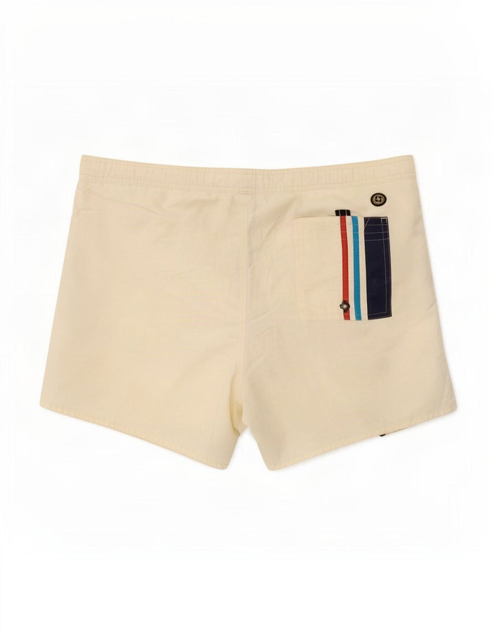 Colmar Short de Bain Homme IT 52Large Blanc Colorblock Polyester