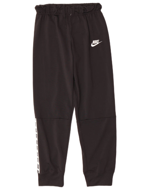 Nike Pantalon de survêtement graphique pour garçon 13-14 ans XL Noir Polyester