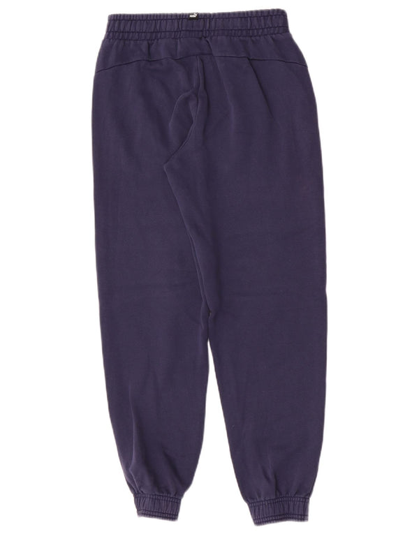 Puma Pantalon de Survêtement Garçon 13-14 Ans Bleu Marine