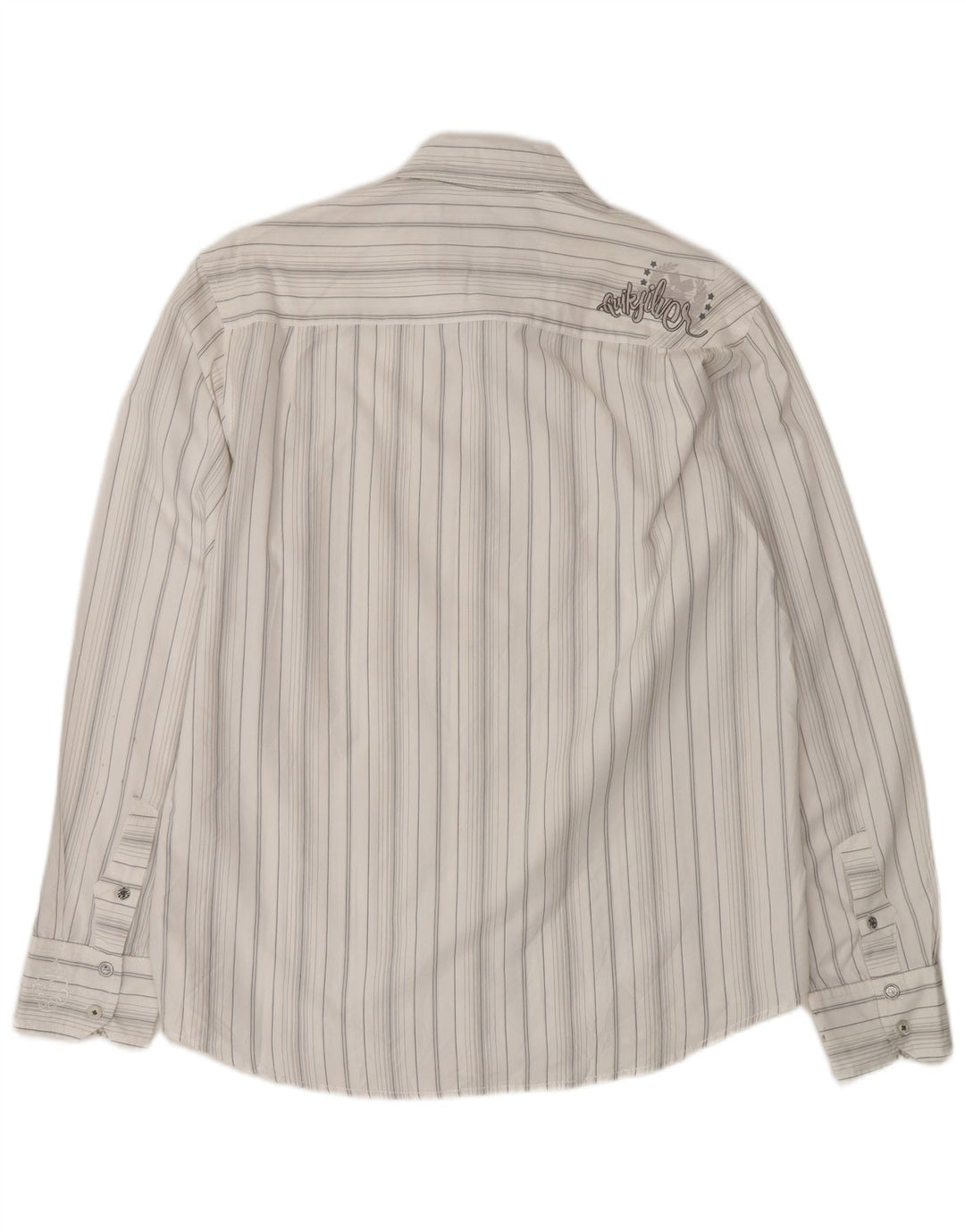 Quiksilver Chemise Homme Petit Rayé Blanc