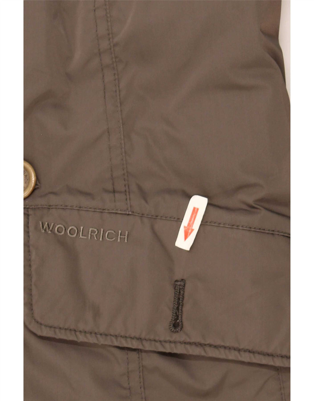 Woolrich Manteau Femme UK 16 Large Kaki