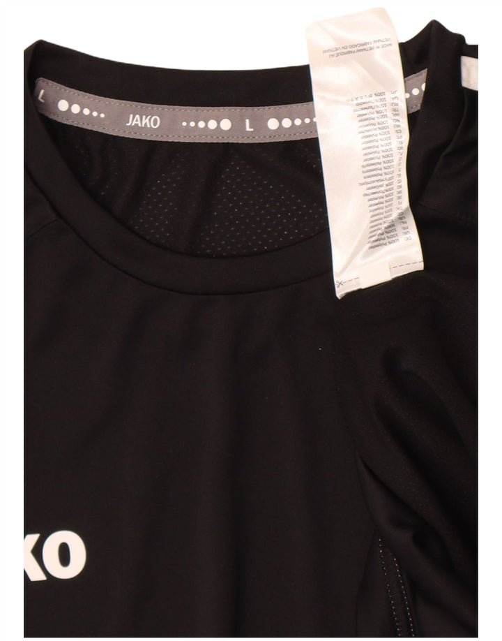 JAKO T-Shirt Homme Haut Large Noir Colourblock Polyester