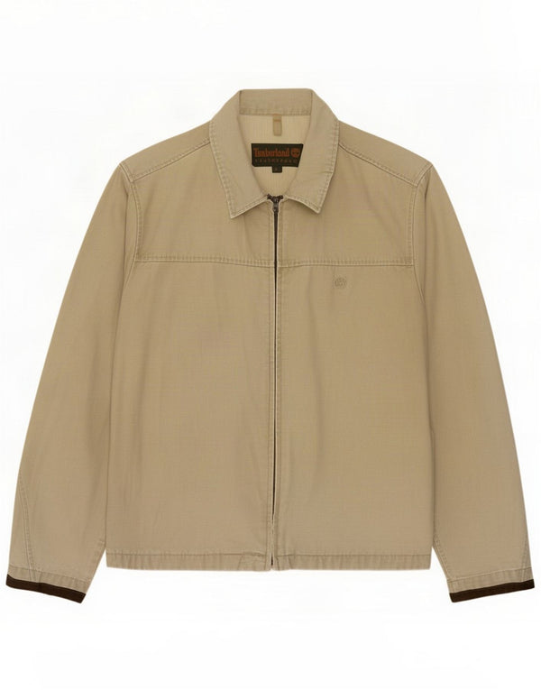 Timberland Mens Bomber Jacket UK 42 XL Kaki