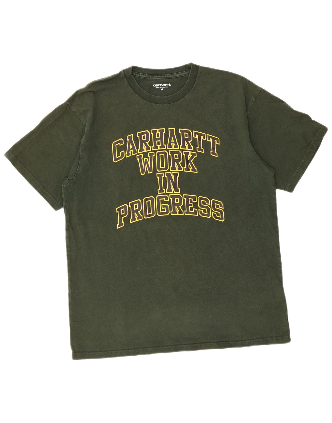 CARHARTT T-Shirt Graphique Homme Vert Moyen Coton