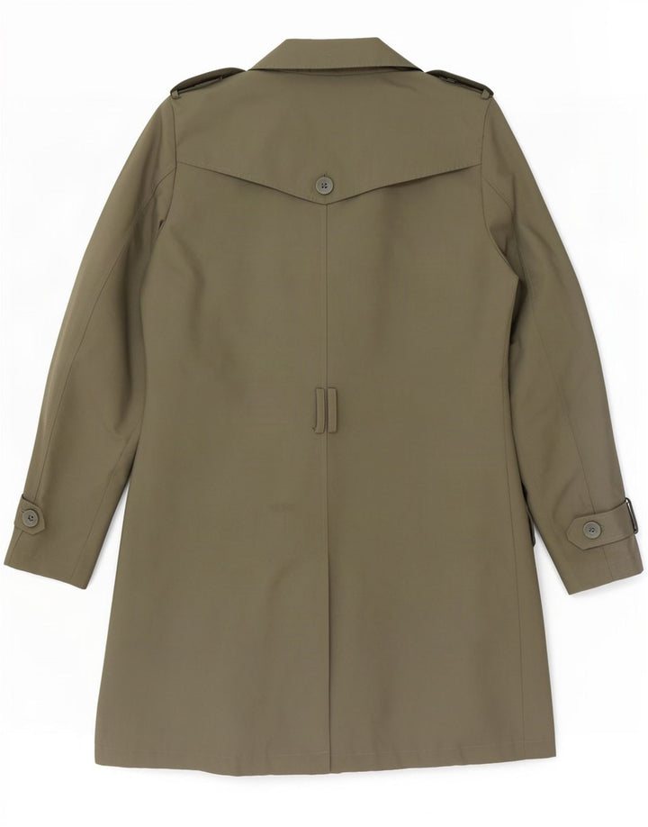 Marks & Spencer Trench-Coat Femme UK 12 Kaki Moyen Polyester