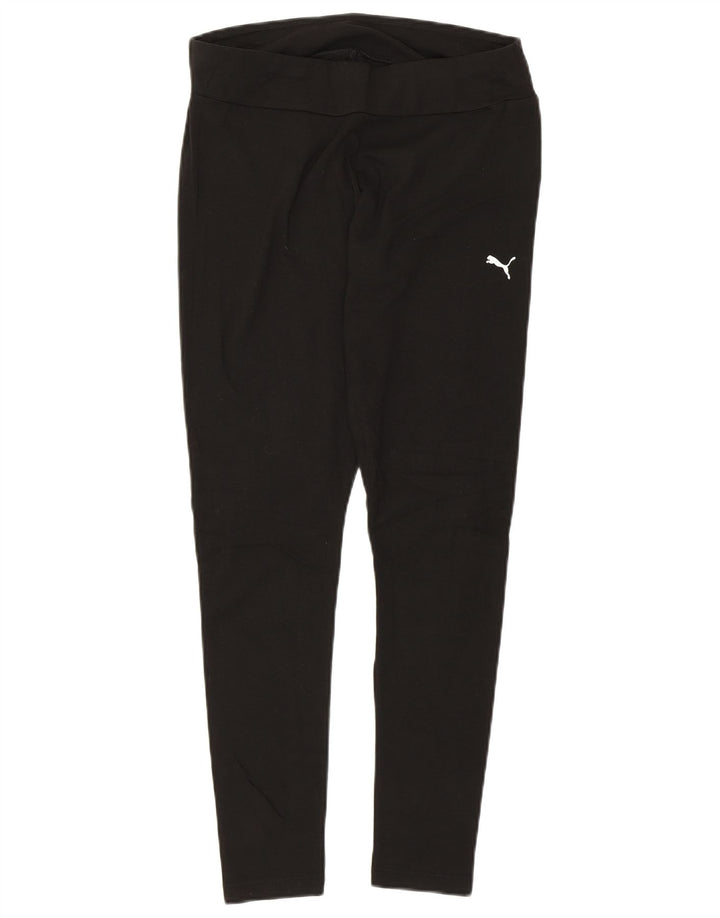 Puma Legging court pour femme UK 12 Coton noir moyen