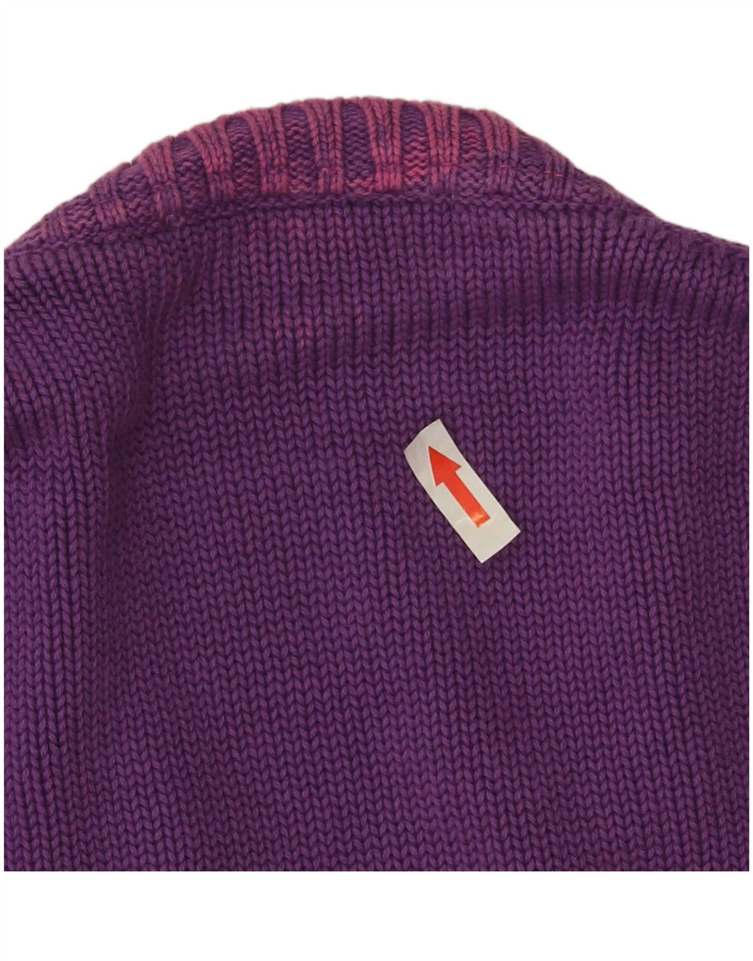 Zara Pull col V pour homme Violet Taille L